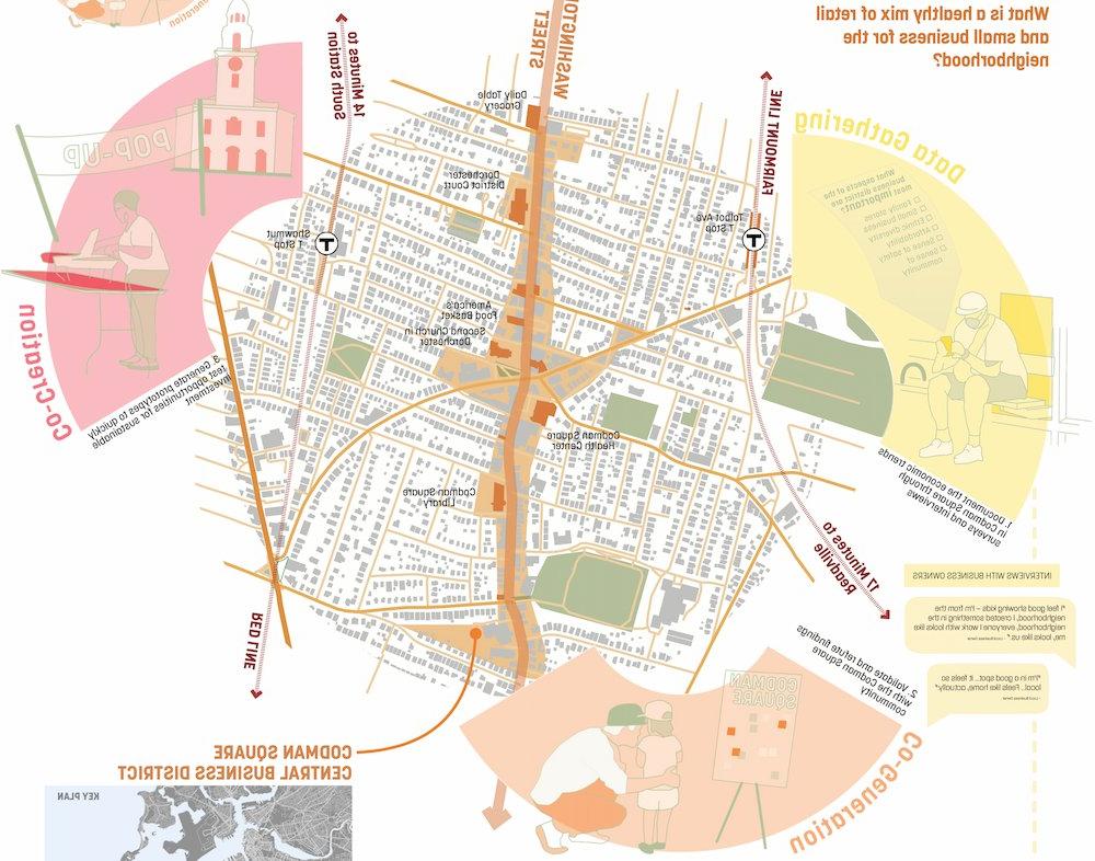 map of Codman Square